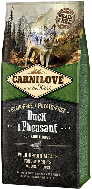 Сухий корм Carnilove Adult Duck & Pheasant 12 кг 150818/8860