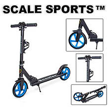 Самокат міський 2-х коліс. SCALE SPORTS SS05 ЧОРНИЙ складний