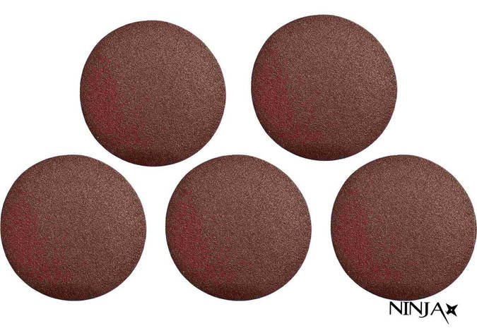 Круг шліфувальний самозачепний NINJA : Ø180 мм. Р36. універсальний Уп. 5 шт. [30], фото 1