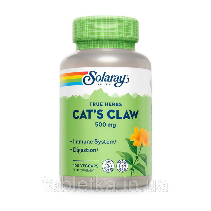 Cat`s Claw 500 mg (100 veg caps)