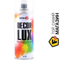 Автомобильная краска Nowax Акриловий лак прозорий в спреї NOWAX DECOR LUX 9015 450ml (NX48015)