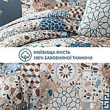 Наволочка 50х70 см бавовна натуральна TM IDEIA ранфорс в упаковці абстракція, фото 2