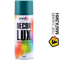 Автомобильная краска Nowax Акрилова фарба в спреї NOWAX DECOR LUX 6026 Зелений опал 450ml (NX48029)