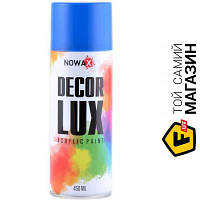Автомобильная краска Nowax Акрилова фарба в спреї NOWAX DECOR LUX 5017 Синій 450ml (NX48033)