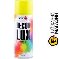 Автомобильная краска Nowax Фарба флуоресцентна,Spray 450ml.,жовтий,(YELLOW) (NX48045)