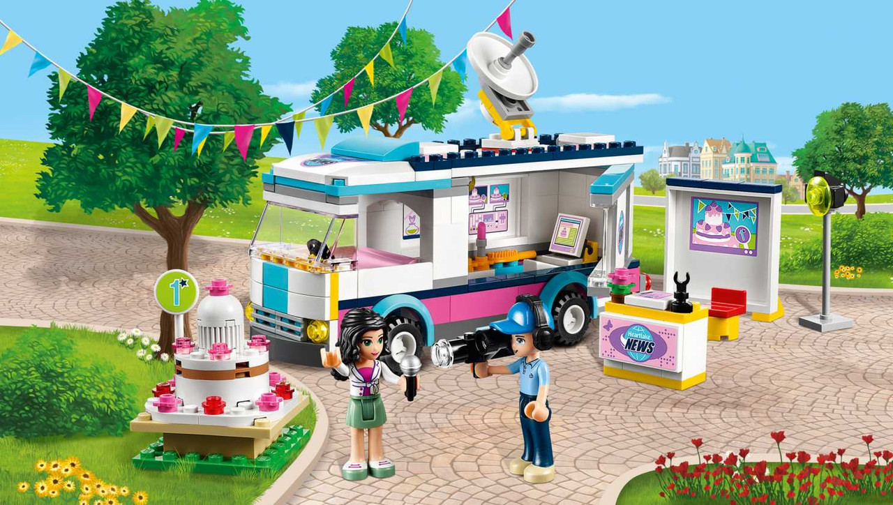Конструктор LEGO Friends Фургон журналістів Хартлейк 41056, фото 1
