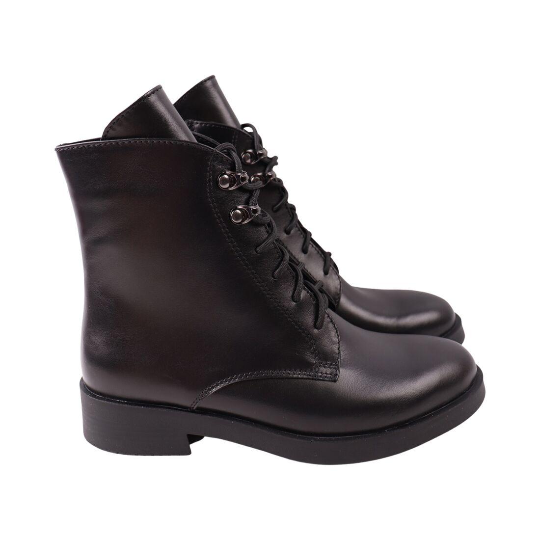 Черевики жіночі R&Y чорні натуральна шкіра, 36, фото 1