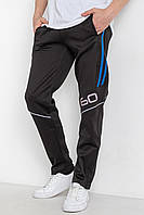 Спортивные штаны подростковые для мальчика черного цвета 179245S