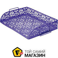 Лоток для бумаги Buromax Barocco 320x250x70мм, фиолетовый (BM.6253-07)