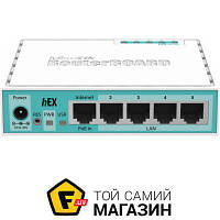 Роутер Mikrotik RouterBoard Hex PoE (RB750GR3)