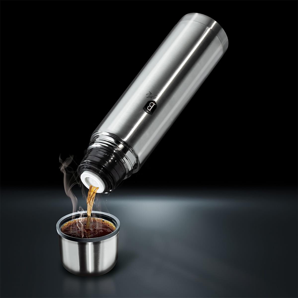 Термос питний Berlinger Haus MetalliС Moonlight СolleСtion BH-7218 750 мл сріблястий ID 4814513