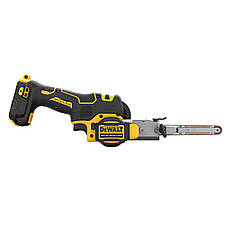 Напилок стрічковий акумуляторний безщітковий DeWALT DCM200N, фото 3