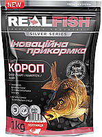 Прикормка REALFISH Карп Клубника 1 кг