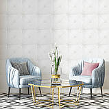 Самоклеюча декоративна настінно-стельова 3D панель плитка 700x700x4.5мм (164) SW-00000181, фото 5