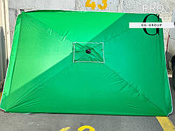 Парасолька 2.5*2.5 квадратна Зелена PRO MAX LS