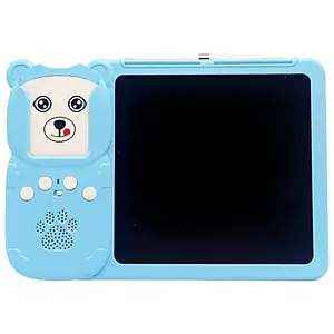 Графічний планшет Bambi LCD Writing Tablet Y5-2AB Blue + озвучена абетка Монтессорі