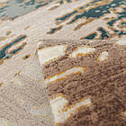 Килим SAHRA 0162A 2Х3 Бежевий з блакитним овалом, фото 2