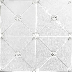 Самоклеюча декоративна настінно-стельова 3D панель 700x700x4.5мм Плитка (164) SW-00000181