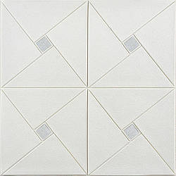 Самоклеюча декоративна настінно-стельова 3D панель блискітки 700х700х6.5мм (372)