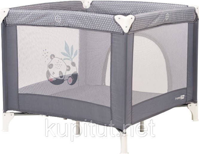 Манеж для дитини FreeON Square Panda, grey, фото 1