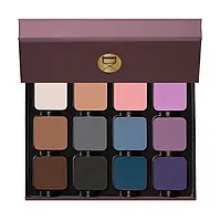 Палетка тіней для очей Viseart Petites Mattes Cool 12gr