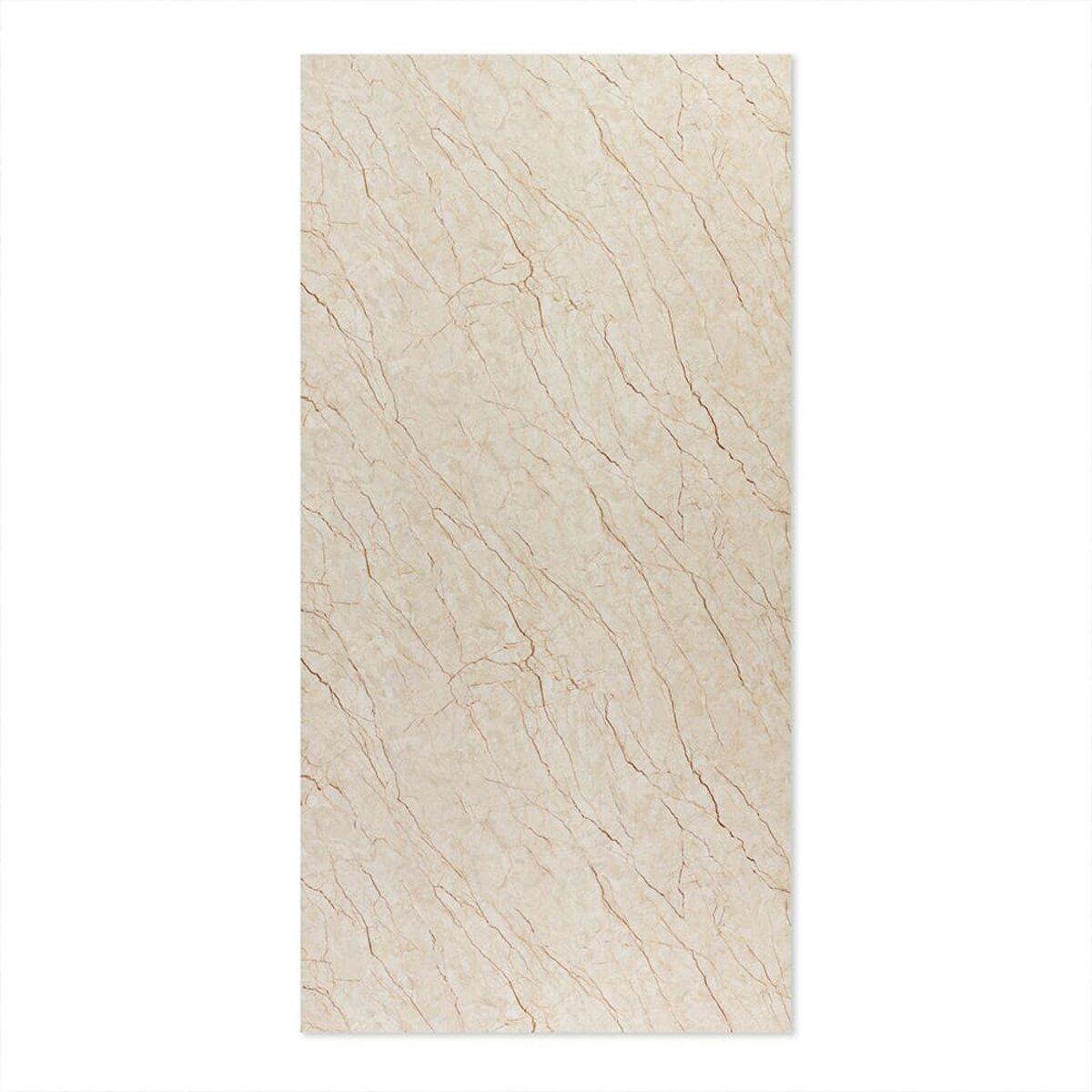 Декоративна ПВХ плита світло-бежевий мармур 1,22х2,44мх3мм SW-00001408, фото 1
