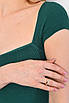 Сукня жіноча однотонна зеленого кольору р.40 178039T Безкоштовна доставка, фото 4