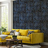 Декоративна ПВХ плита чорний мармур 600*600*3mm (S) SW-00001625, фото 6