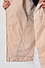 Куртка жіноча демісезонна молочного кольору 178593P, фото 4