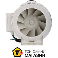 Осевой промышленный канальный вентилятор вытяжной Binetti FDP-125 белый