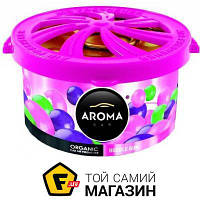 Ароматизатор Aroma Car Ароматизатор Aroma Car Organic 40g-BUBBLE GUM (48 шт.) консерви (551/92092)