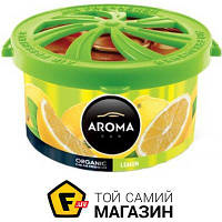 Ароматизатор Aroma Car Ароматизатор Aroma Car Organic 40g-LEMON (48шт.) консерва (556/92097)