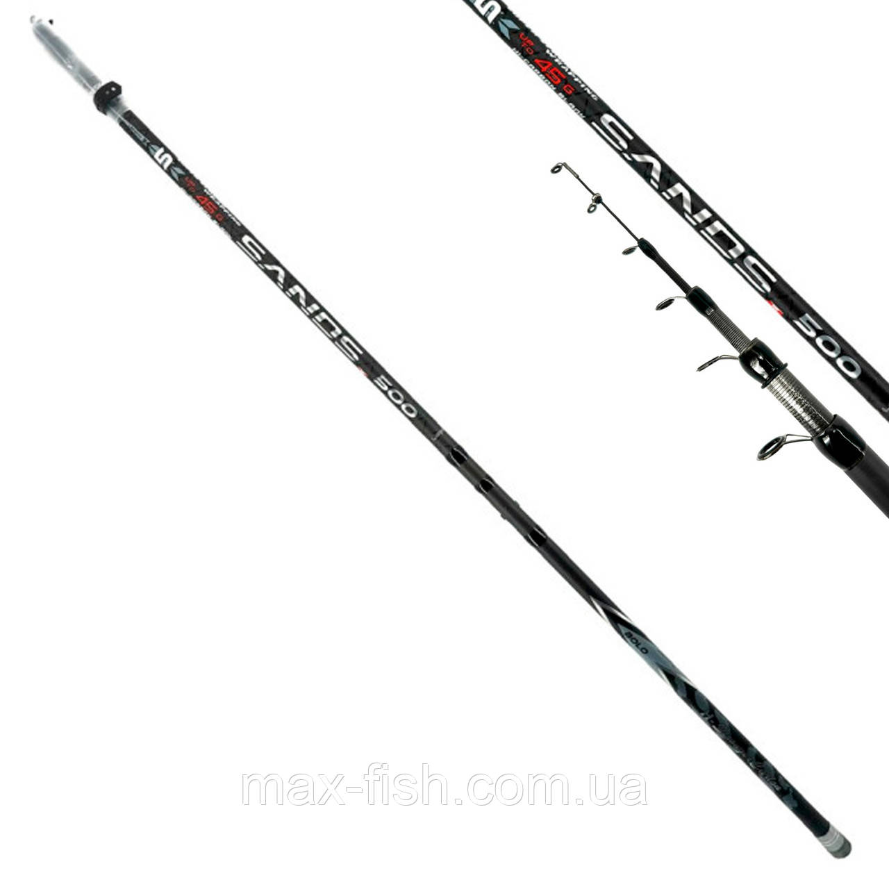 Вудлище телескоп SOLARIS Sands було up to 45г 4m карбон з кільцями, фото 1