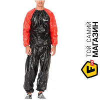 Белье для похудения Liveup PVC Sauna Suit S/M, black/red (LS3034)