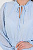Сукня жіноча шифонова блакитного кольору р.46 178469P, фото 4
