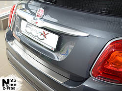 Накладка на бампер із загином Fiat 500X з 2014-