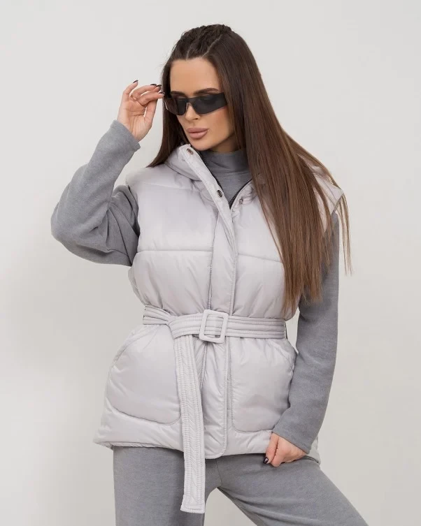 Жилетки ISSA PLUS SA-505 S сірий, фото 1