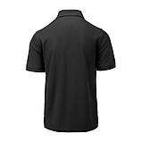 Футболка поло Helikon-Tex UTL Polo Shirt TopCool Black, фото 3