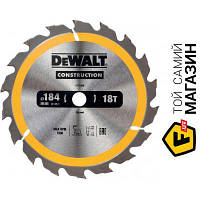 Отрезной диск Dewalt DT1938 184х16мм