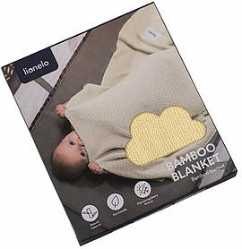 Покривало Lionelo BAMBOO BLANKET YELLOW LEMON