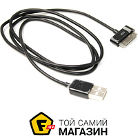 Кабель PowerPlant USB-30pin 4/4s, 1м, черный (DV00DV4045B)