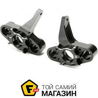 Аксессуары для кузова Team Magic E5 Option Part-CNC Machined Steering Block Black, 2шт. (TM510133BK)