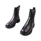 Черевики жіночі Renzoni чорні натуральна шкіра, 41, фото 5