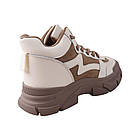 Черевики жіночі Renzoni молочні натуральна шкіра, 37, фото 4