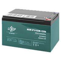 Тяговий олив'яно-кислотний акумулятор LogicPower LP 6-DZM-12 Ah