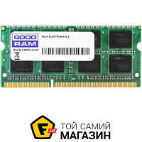 Оперативная память Goodram SODIMM DDR4 4GB, 2400MHz, PC4-19200 (GR2400S464L17S/4G)