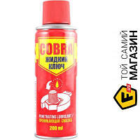 Смазка Nowax NOWAX ANTI-RUST LUBRICANT COBRA, 200ml. Рідкий ключ. Професійна проникаюча змазка (NX20300)