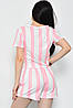 Піжама жіноча біло-рожевого кольору 177795P, фото 3