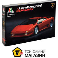 Модель 1:24 автомобили - Italeri - Автомобиль Lamborghini Diablo 1:24 (IT3685) пластмасса