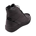 Черевики жіночі Kesim чорні натуральна шкіра, 38, фото 4